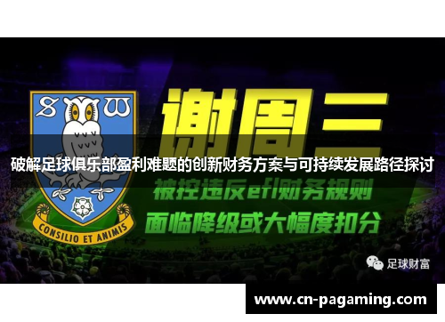 破解足球俱乐部盈利难题的创新财务方案与可持续发展路径探讨